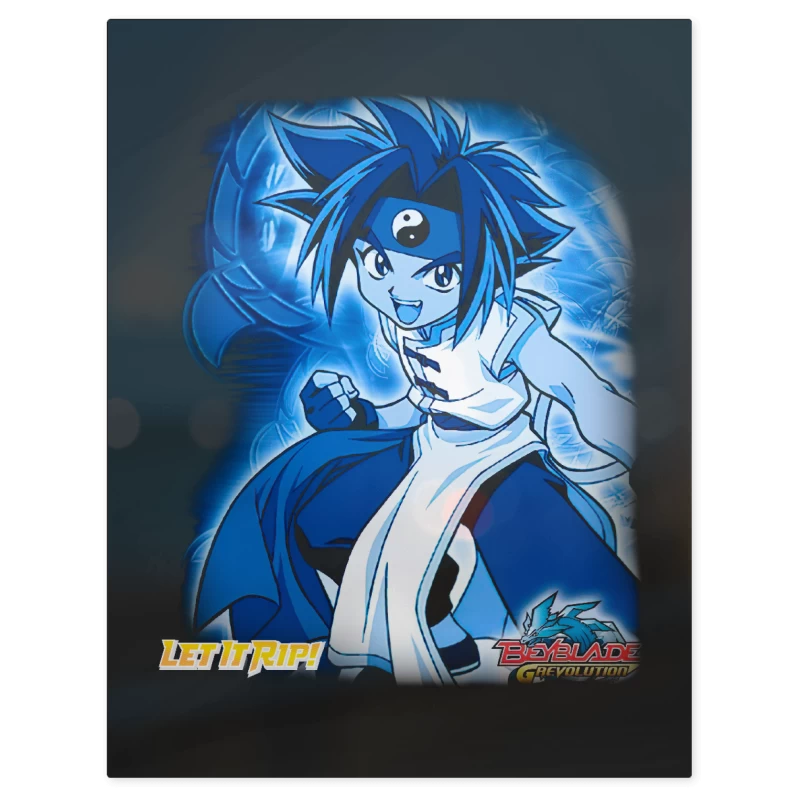 Ray Kon Beyblade – Print Metálico
