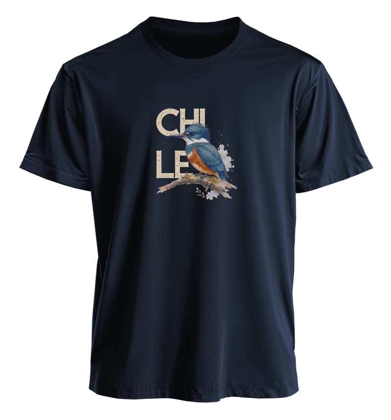 Polera polo cuello redondo Martìn Pescador I