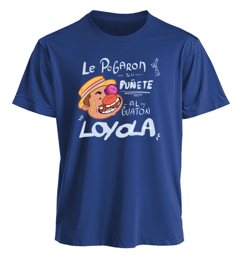 Guatón Loyola Letra Blanca