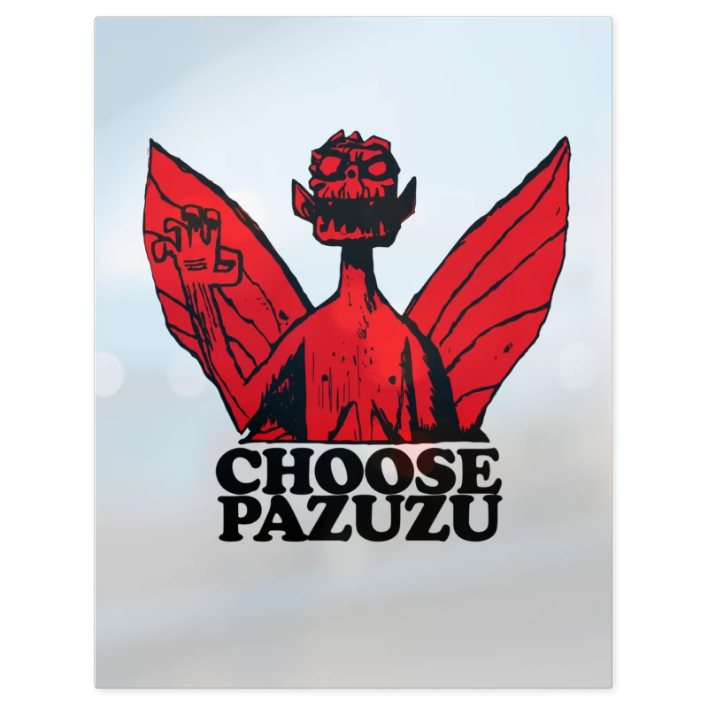 Choose Pazuzu – Print Metálico