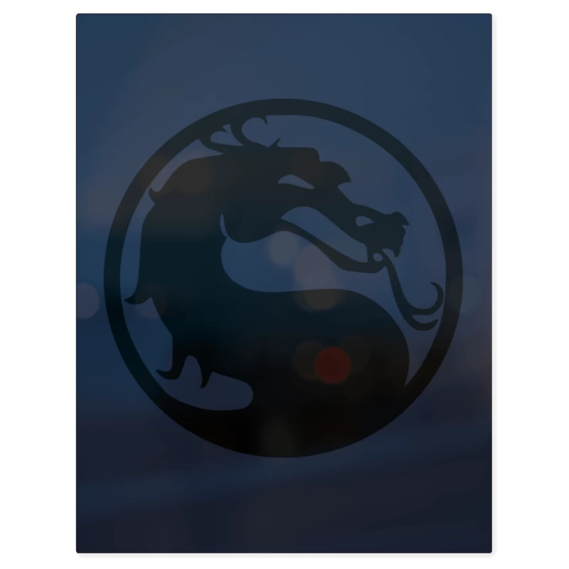Mortal Kombat – Print Metálico