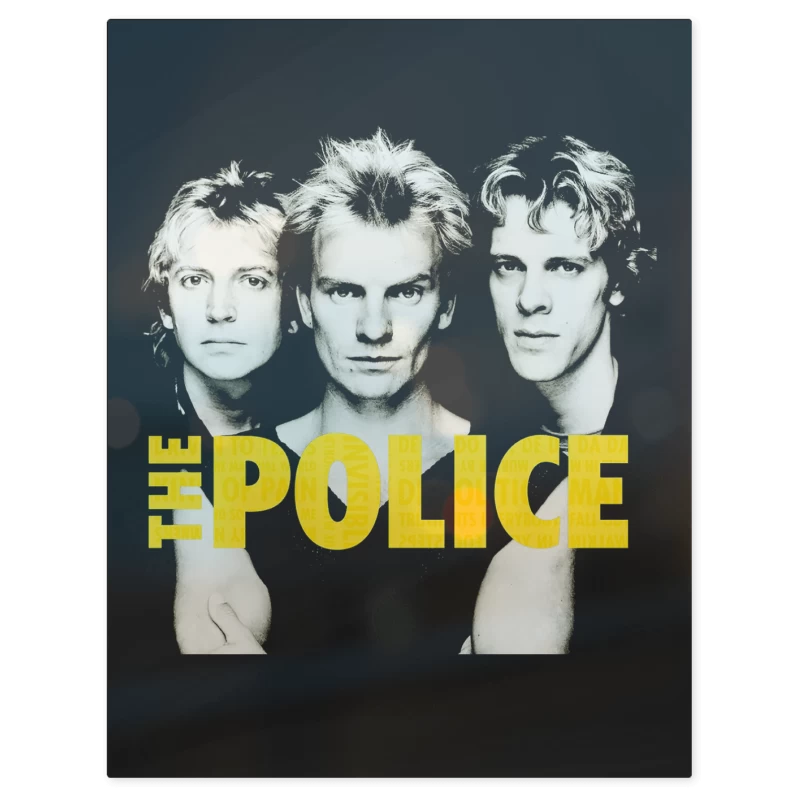 The Police Banda – Print Metálico