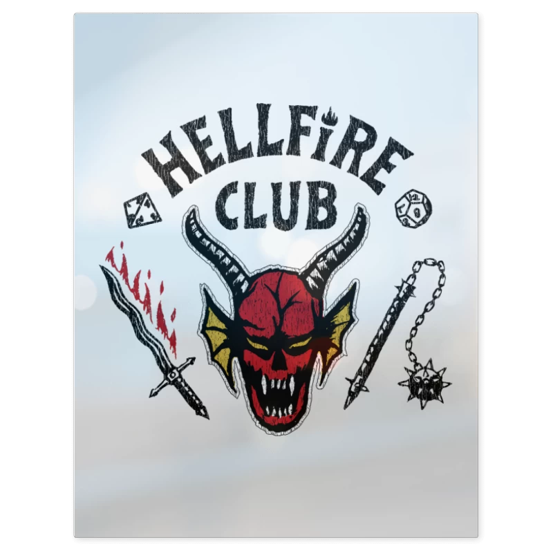 Hell Fire Club – Print Metálico