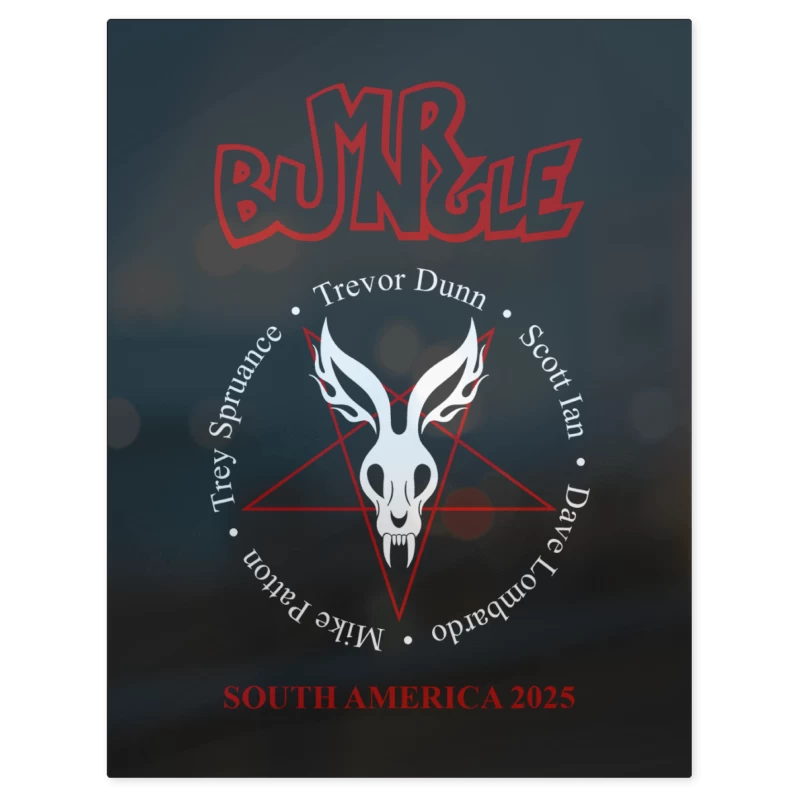 Mr Bungle South America 2025 – Print Metálico