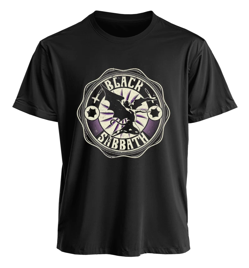 Polera polo cuello redondo BLACK SABBATH