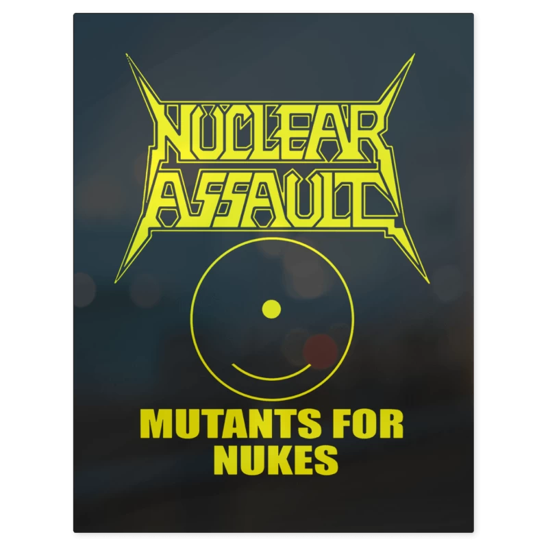 Nuclear Assault Mutants for Nukes – Print Metálico