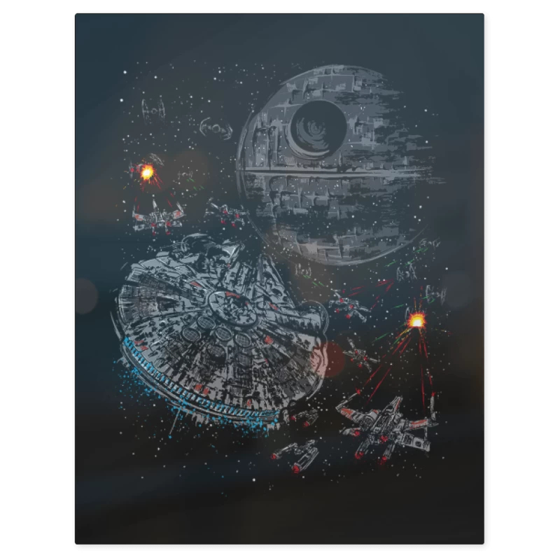 Star Wars 3 – Print Metálico