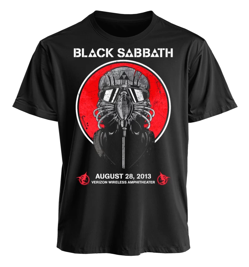 Polera polo cuello redondo BLACK SABBATH