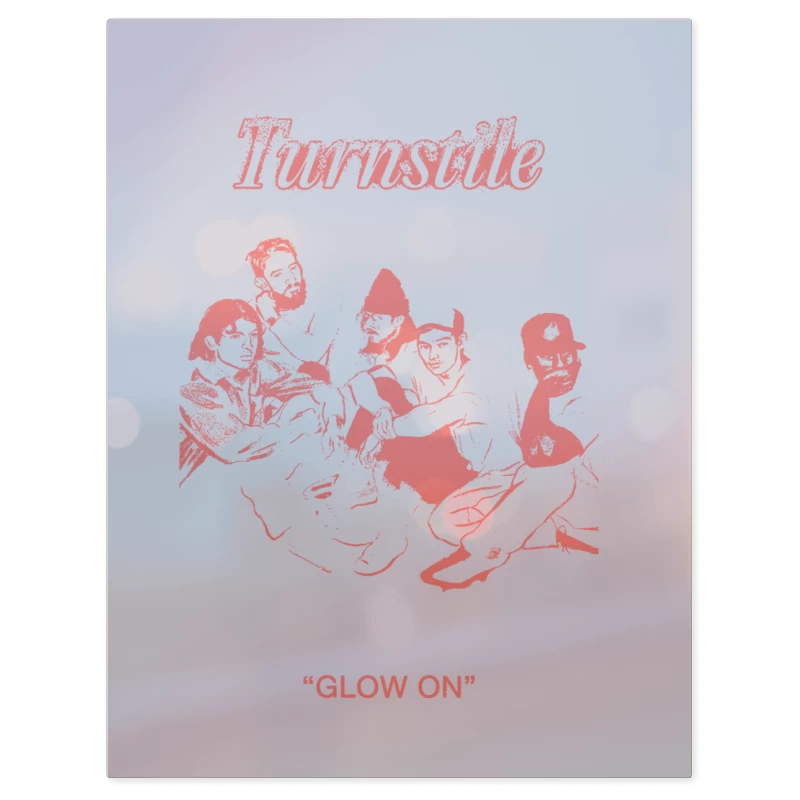 Turnstile Glow on Band – Print Metálico