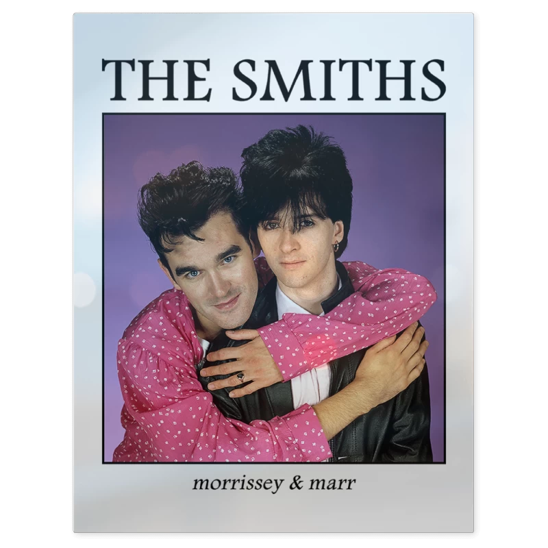 Morrissey and Marr – Print Metálico
