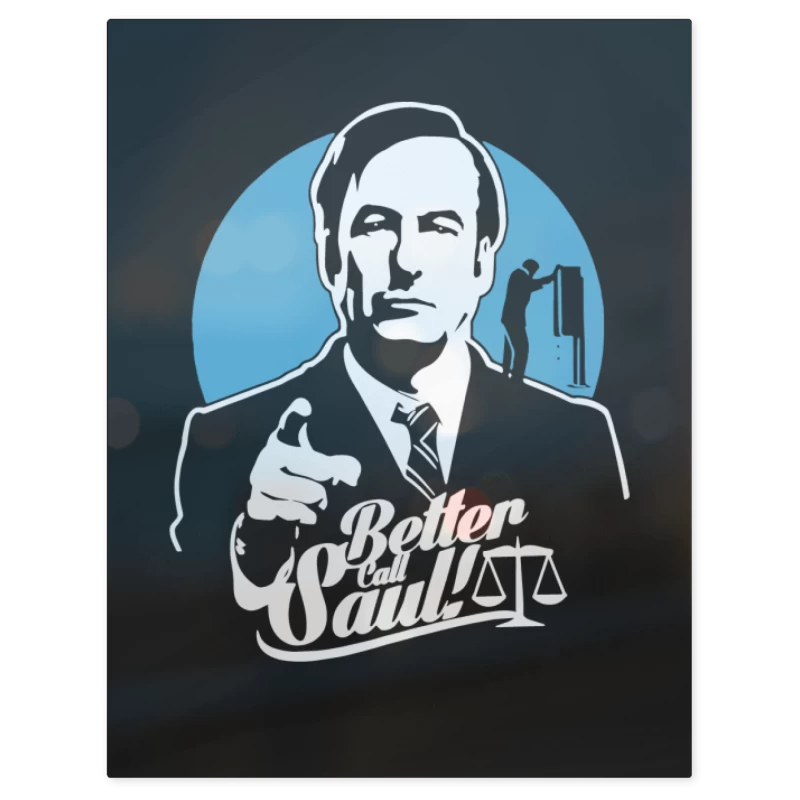 Better Call Saul V2 – Print Metálico