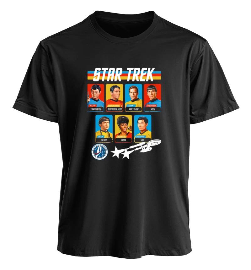 Polera polo cuello redondo STAR TREK