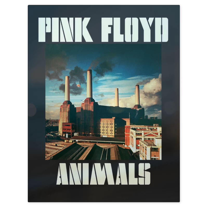 Pink Floyd Animals – Print Metálico