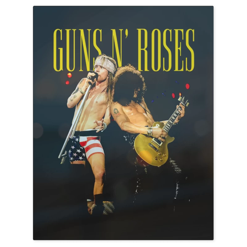 Guns N Roses – Print Metálico