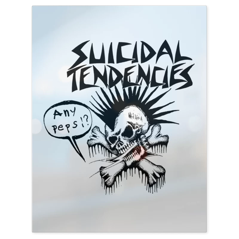 Suicidal Tendencies Any Pepsi – Print Metálico