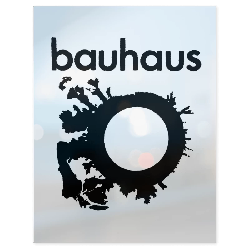 Bauhaus Logo – Print Metálico