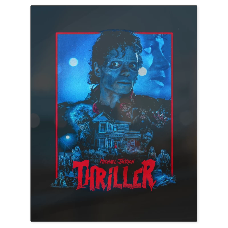 Michael Jackson Thriller – Print Metálico