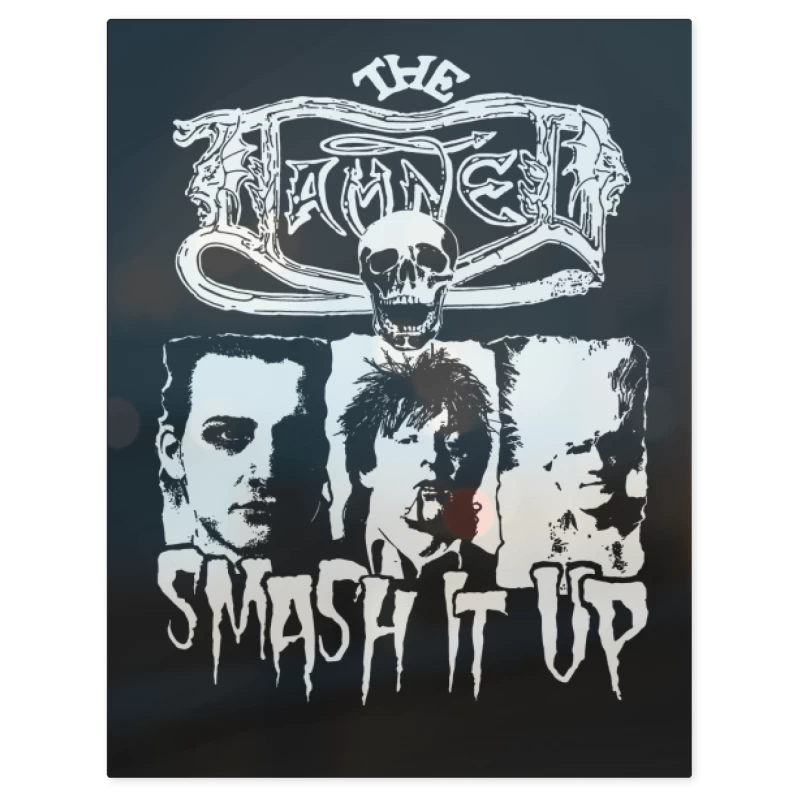 The Damned Smash It Up – Print Metálico
