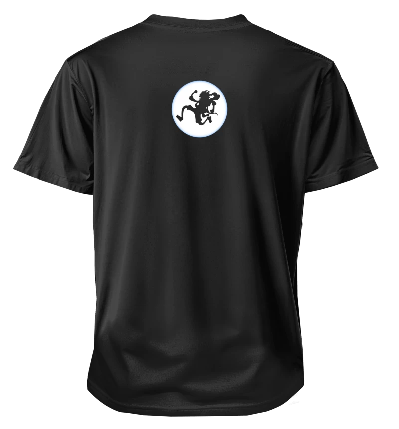 Polera Anime One Piece Luffy Gear 5 | Frente + Espalda