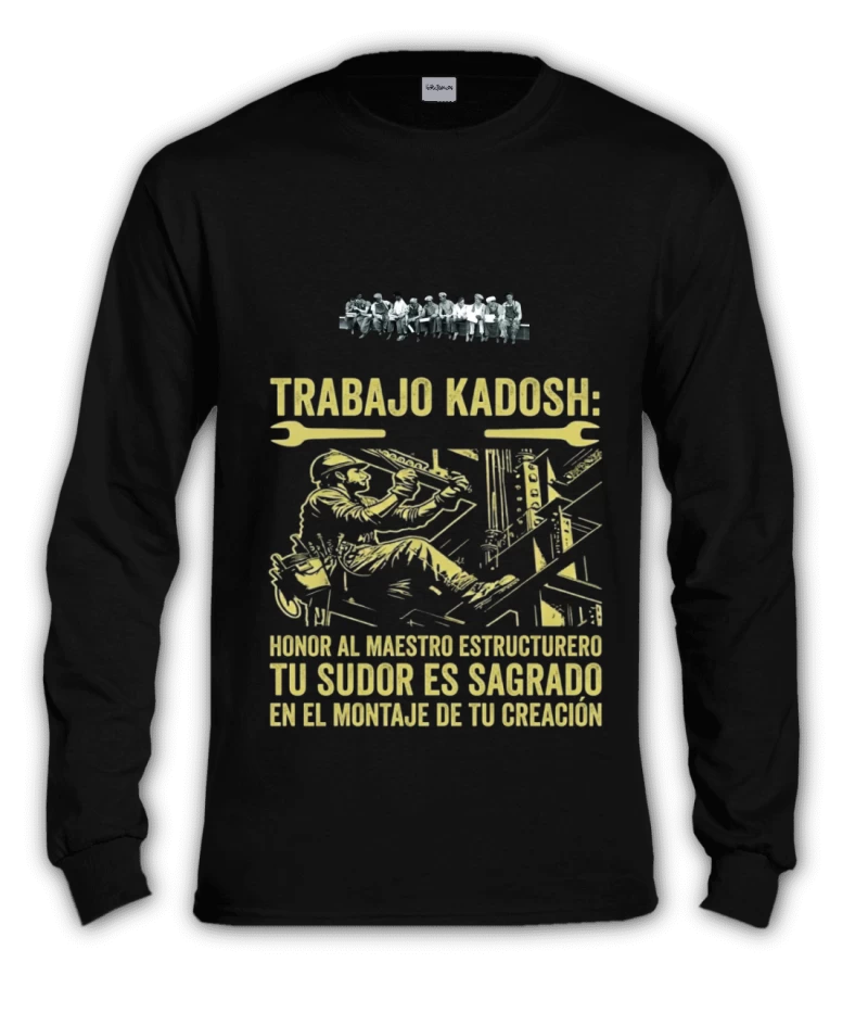 Polera polo cuello redondo
