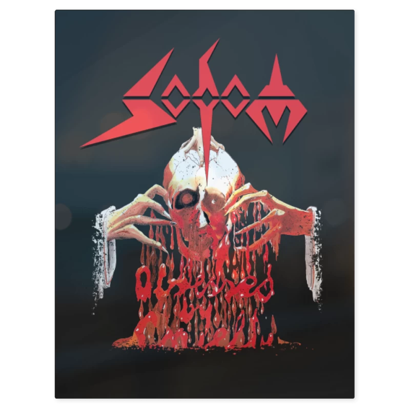 Sodom Obsessed By Cruelty – Print Metálico