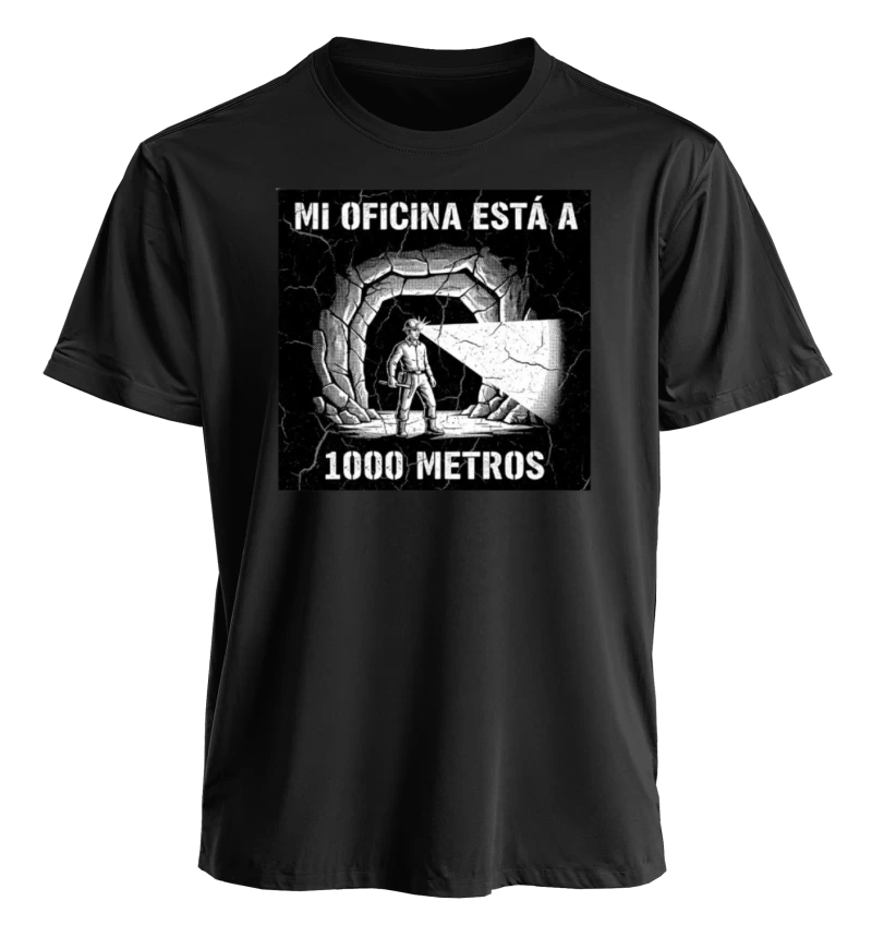Polera Mi Oficina Está a 1000 Metros