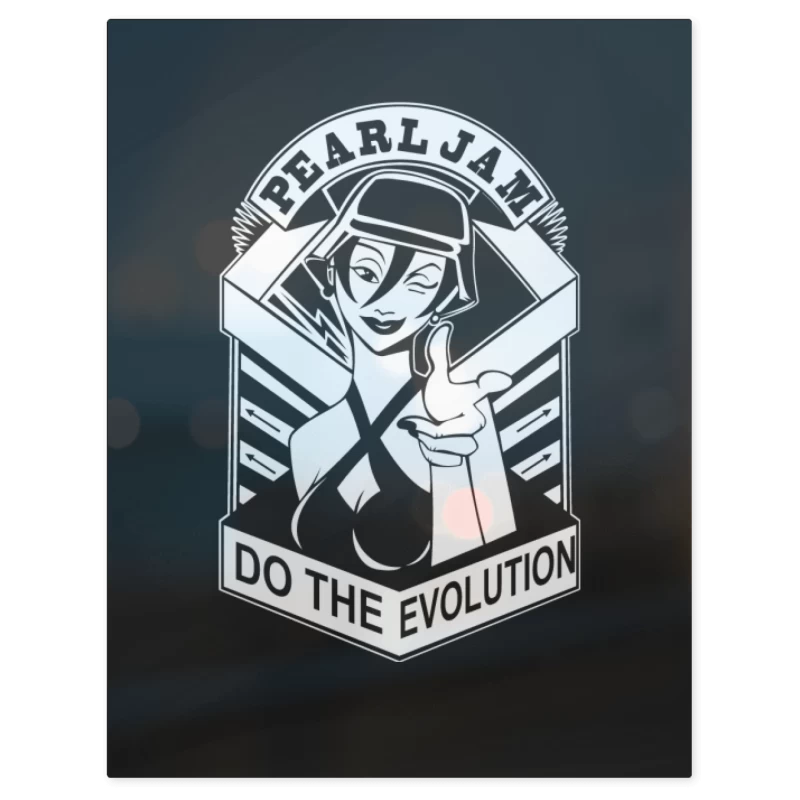 Do the Evolution – Print Metálico