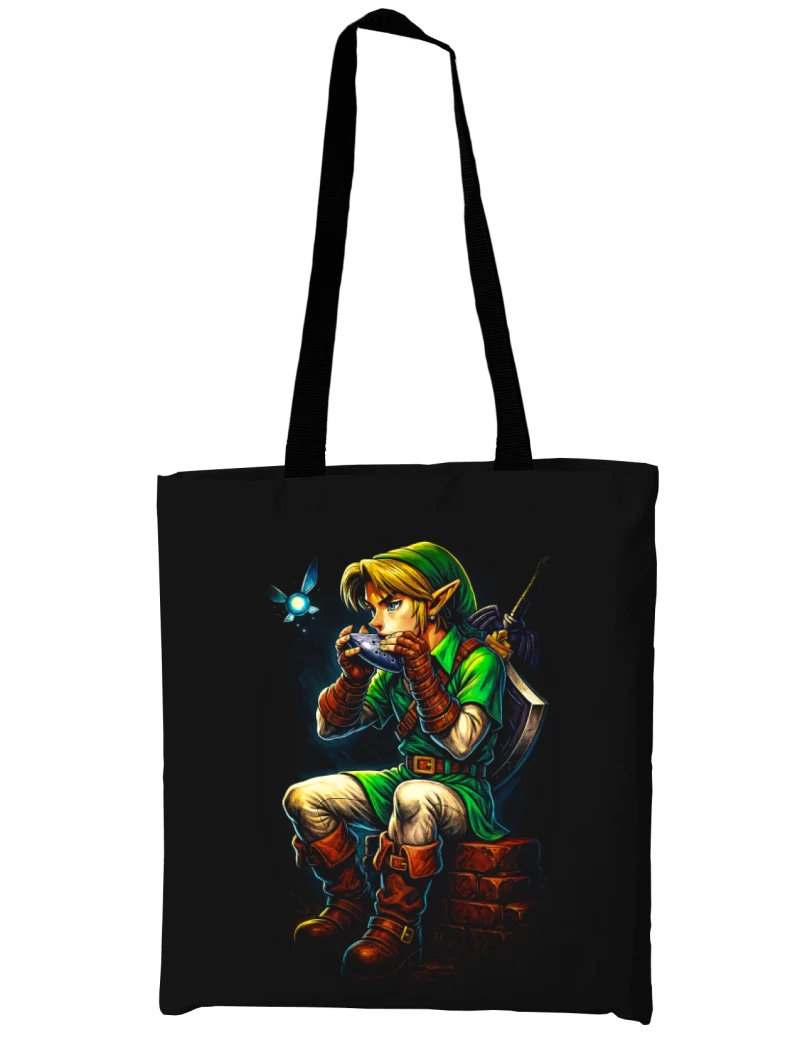 Totebag The Legend of Zelda Ocarina of Time Link Navi