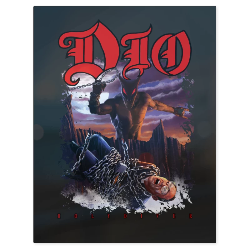 Dio Holy Diver – Print Metálico
