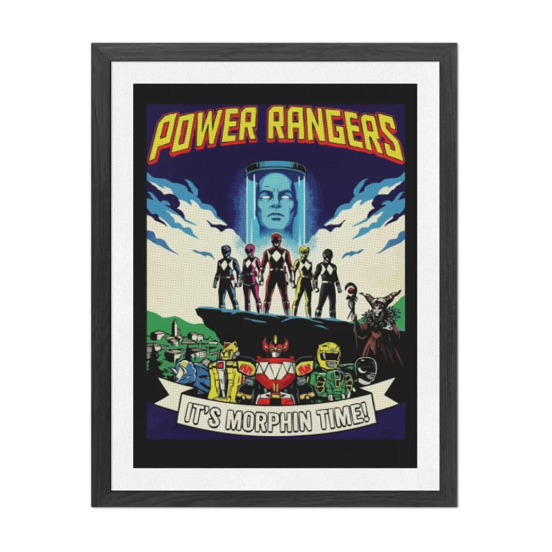 Cuadro Mighty Morphin Power Rangers – It's Morphin Time!