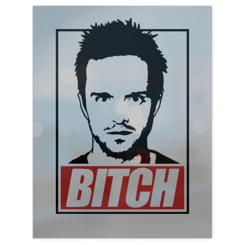 Jesse - Bitch – Print Metálico