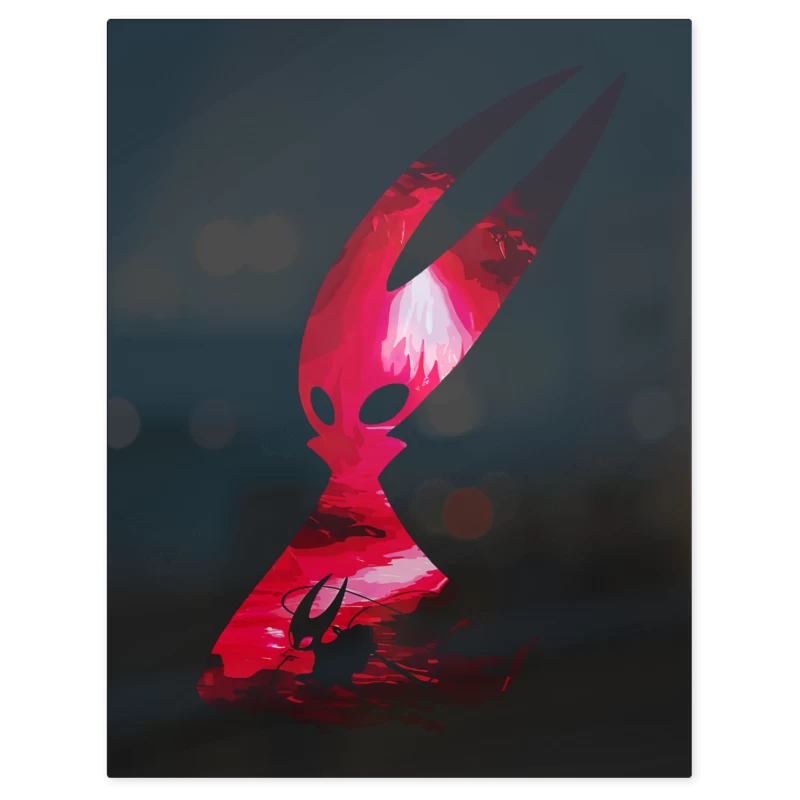 Silksong Hornet – Print Metálico