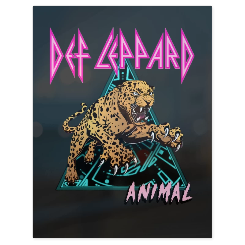 Def Leppard Animal – Print Metálico