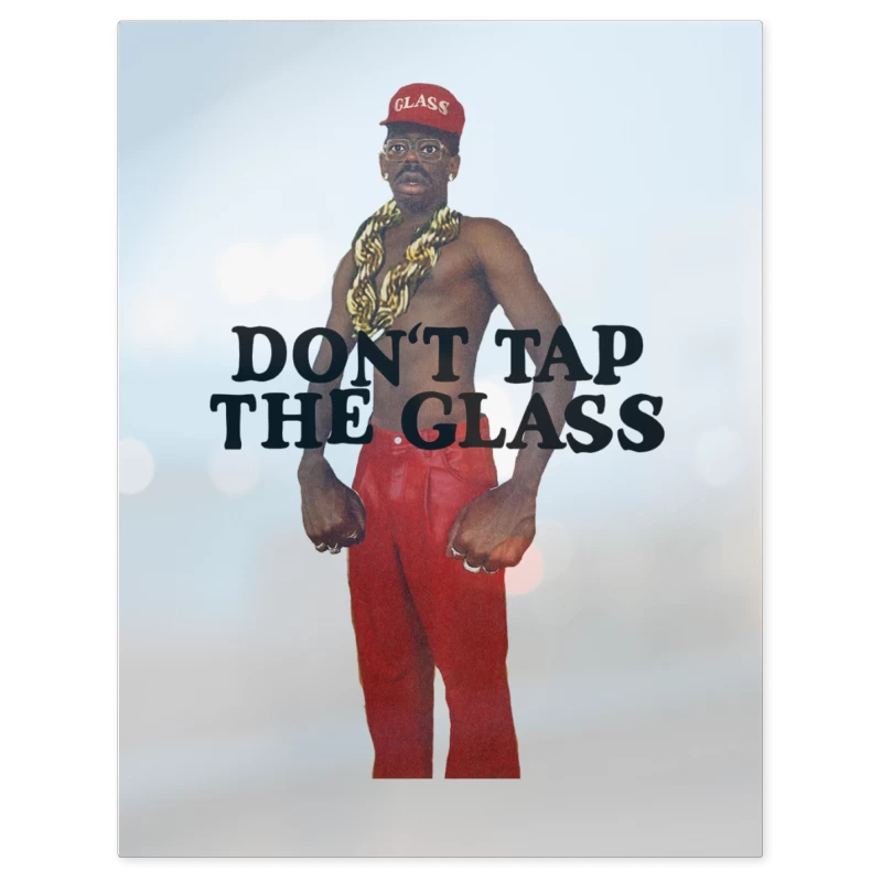 Tyler the Creator Dont Tap the Glass – Print Metálico