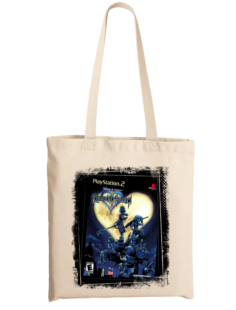 Tote Bag Play Station -  Kingdom Hearts