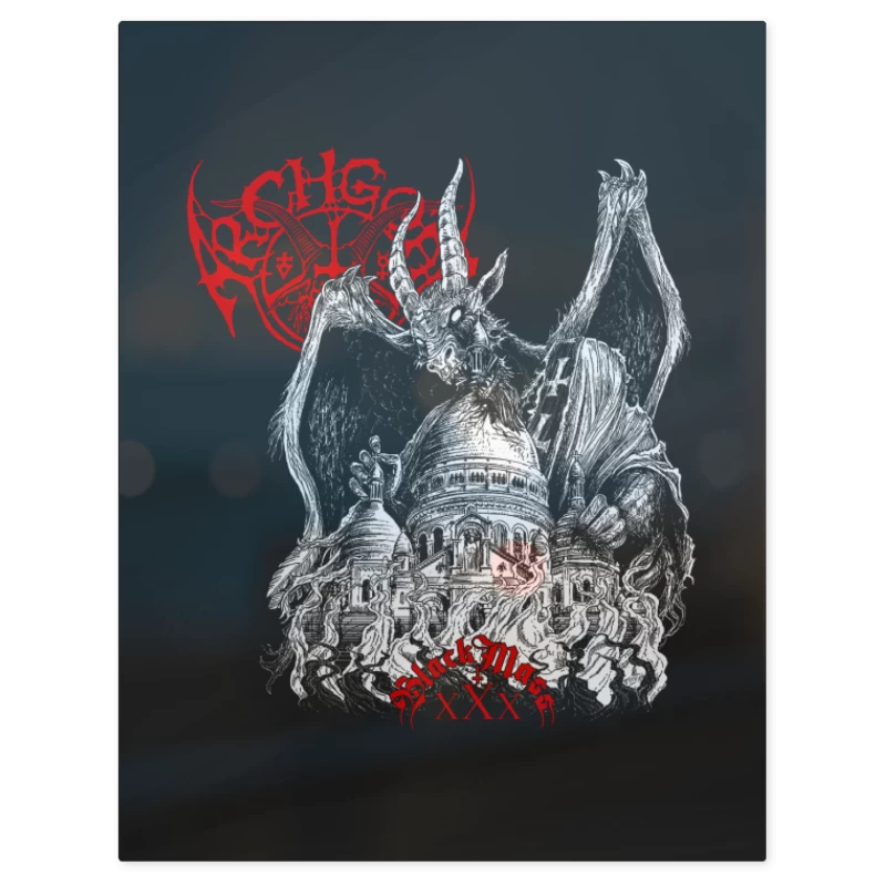 Archgoat Black Mass – Print Metálico