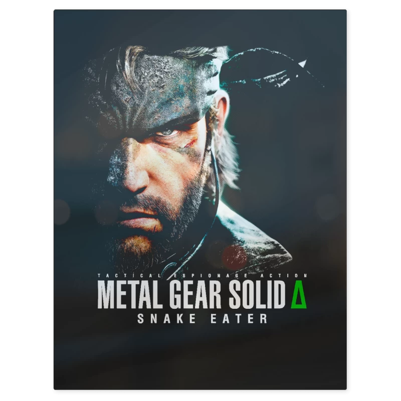 Metal Gear Solid 3 Delta – Print Metálico