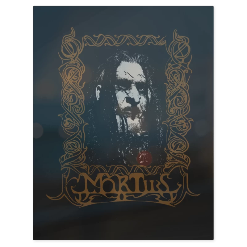 Mortiis Portrait – Print Metálico