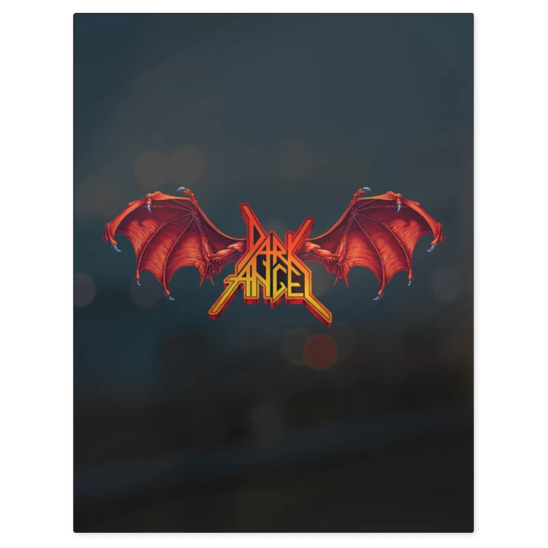 Dark Angel Logo II – Print Metálico