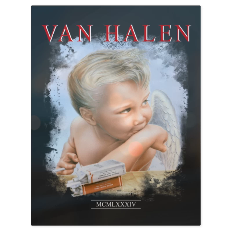 Van Halen 1984 N – Print Metálico