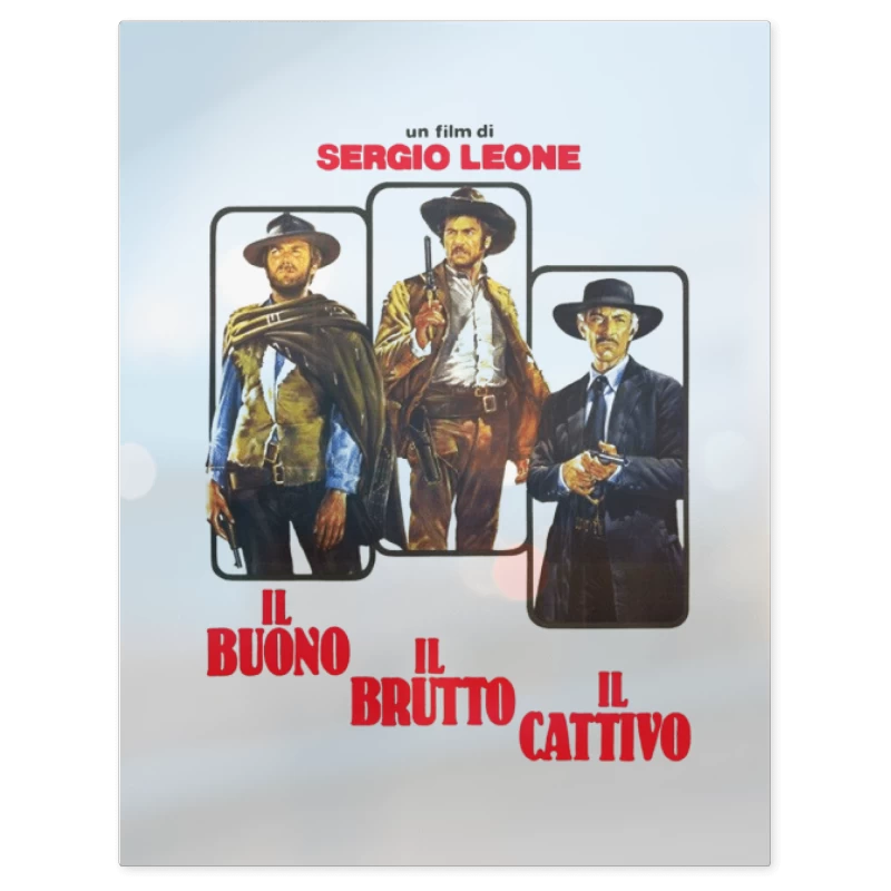 El Bueno el Malo y el Feo – Print Metálico