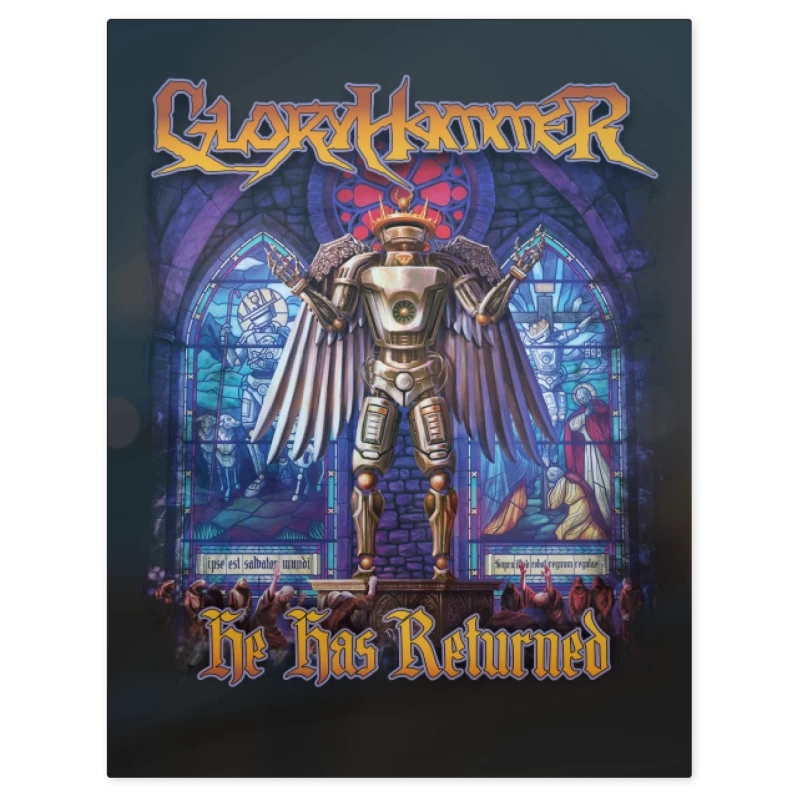 Gloryhammer He Has Returned – Print Metálico