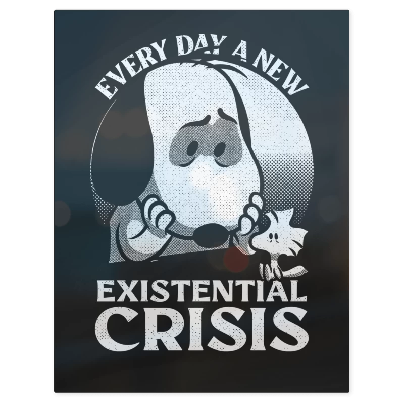 Crisis Existencial – Print Metálico