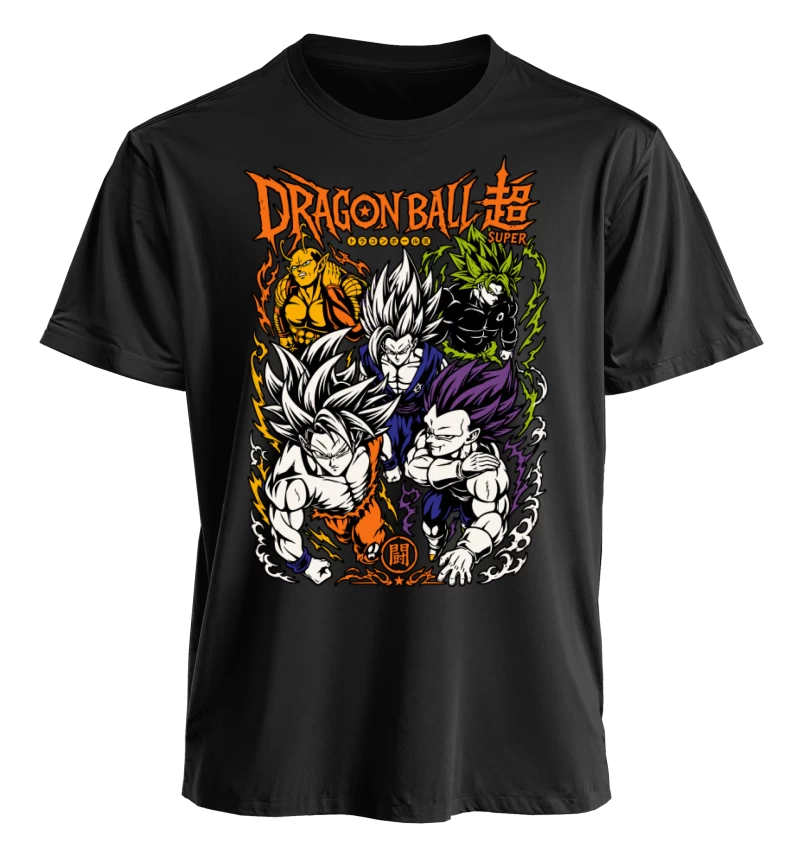 Polera Dragon Ball Super Warriors Clash