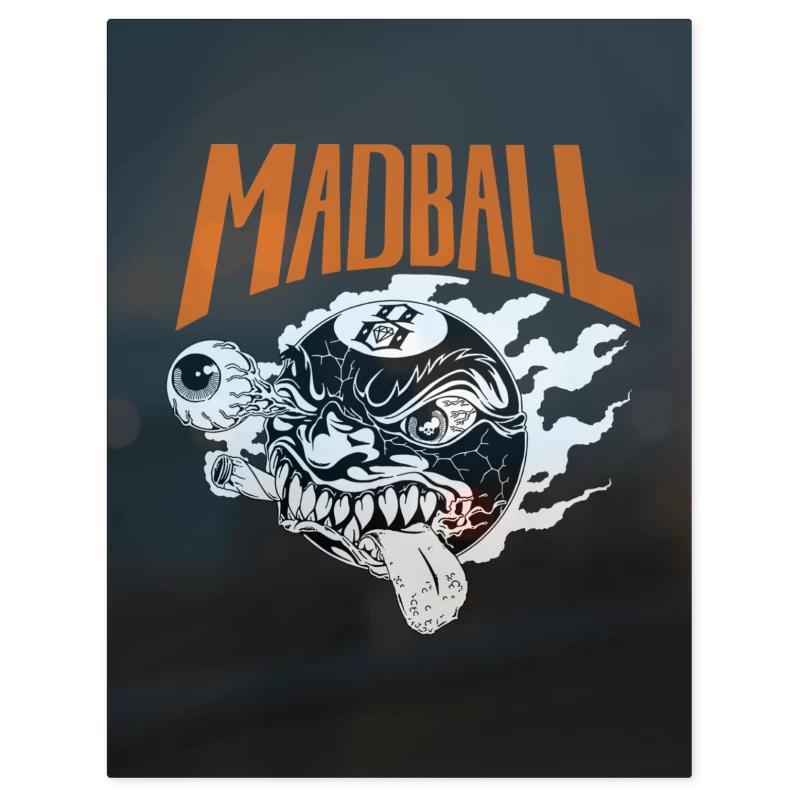 Madball Logo – Print Metálico