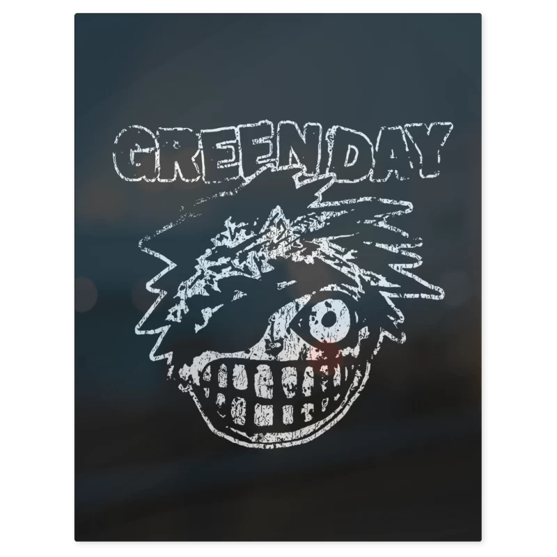 Green Day Bastard – Print Metálico