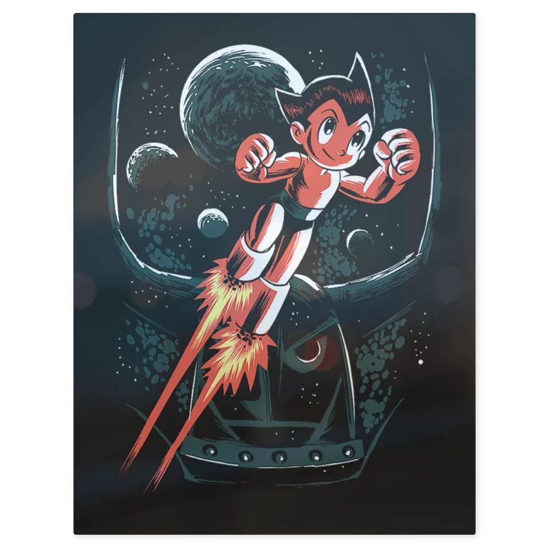 Astroboy Pluto – Print Metálico