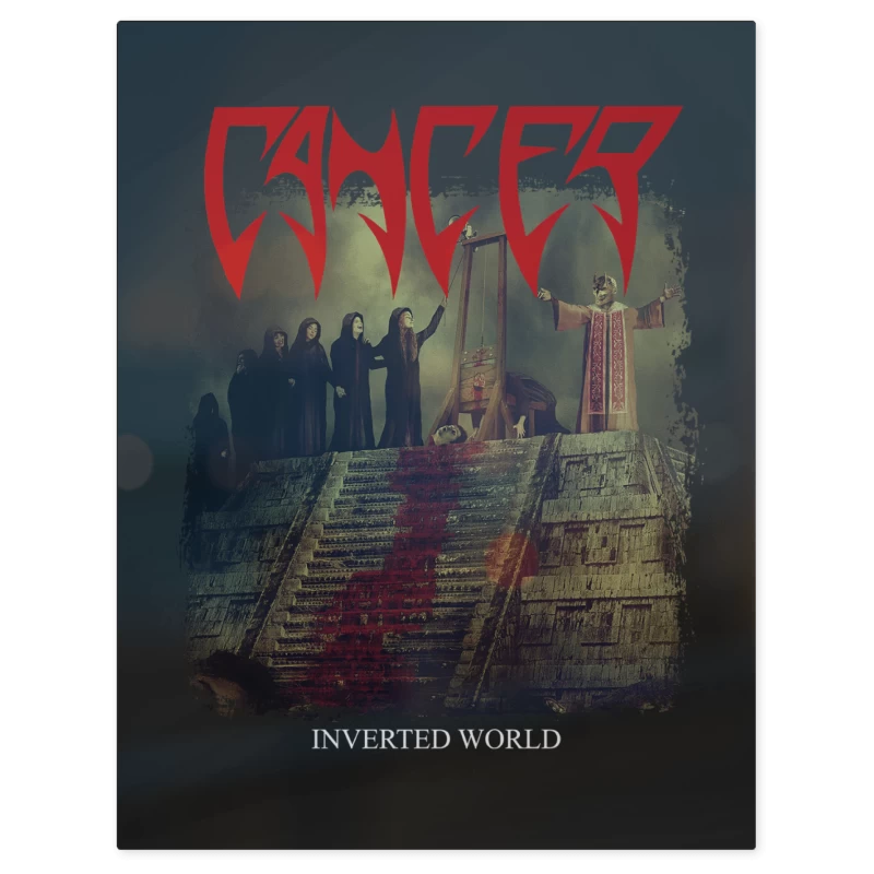 Cancer Inverted World – Print Metálico
