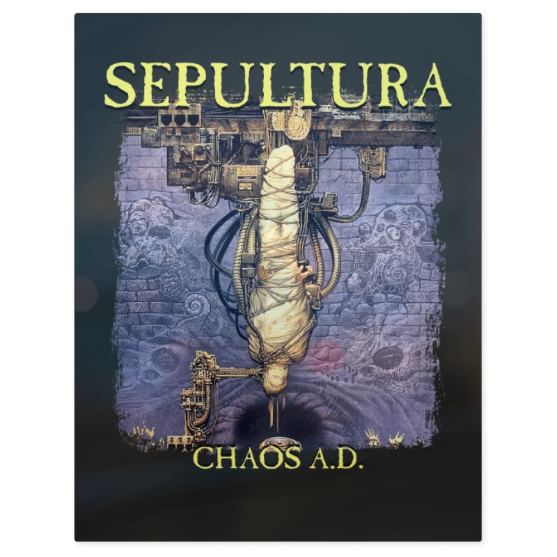 Sepultura Chaos AD – Print Metálico