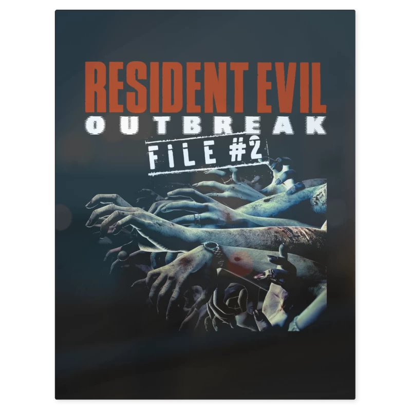 Resident Evil Outbreak File 2 – Print Metálico